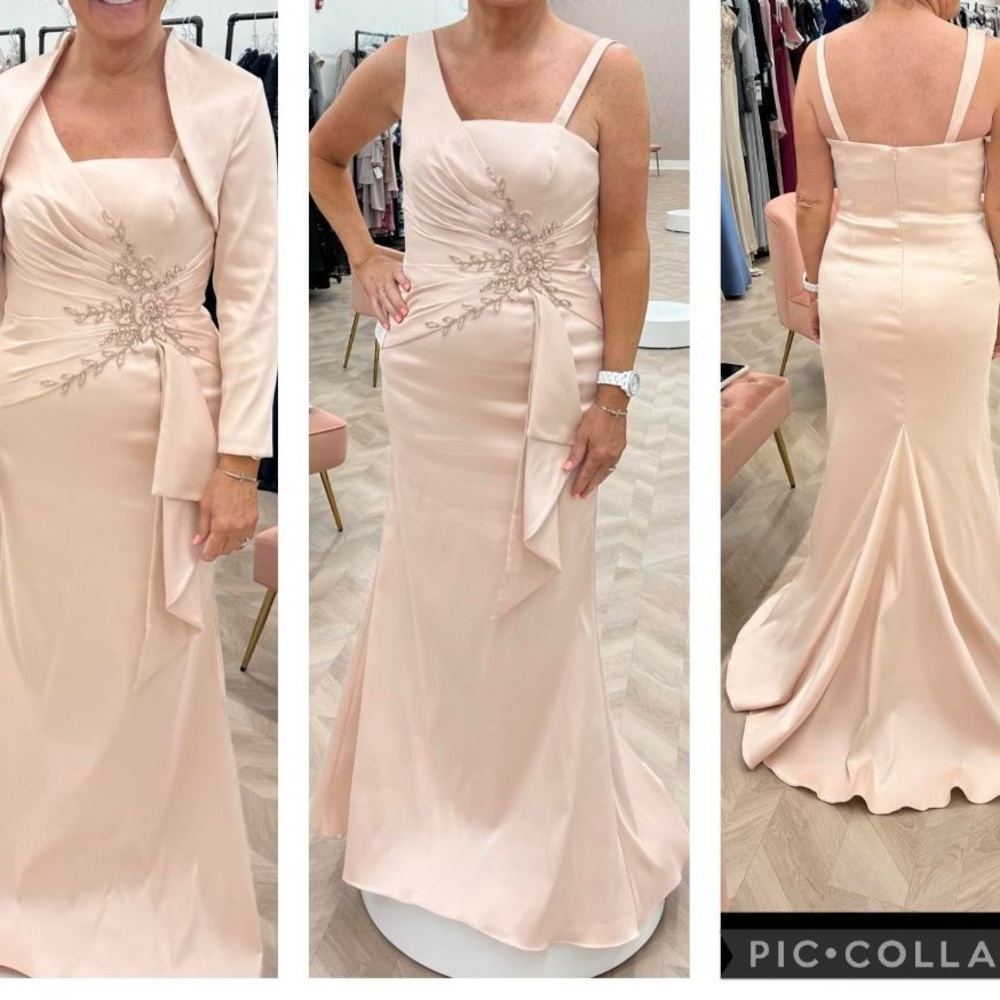 Marsoni by Colors Mother of the Bride/Groom Dress NWT MV1294 Champagne
